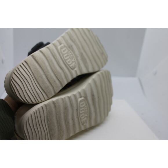 Hey Dude Black Whipstitch Delray Platform Slides sz 7 M - Picture 5 of 5